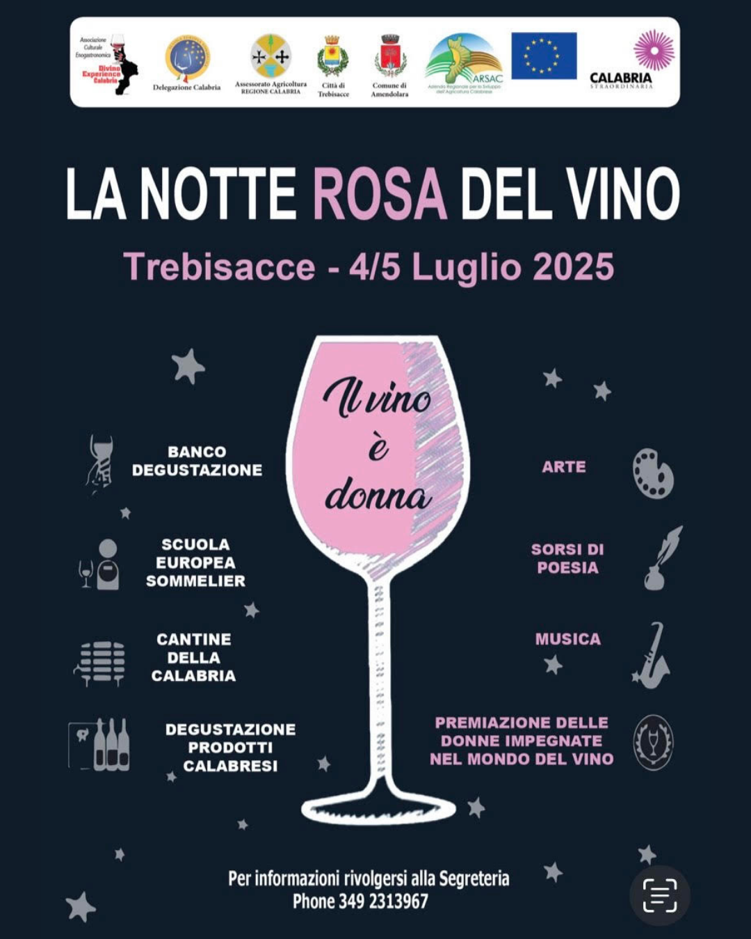 la notte rosa delvino