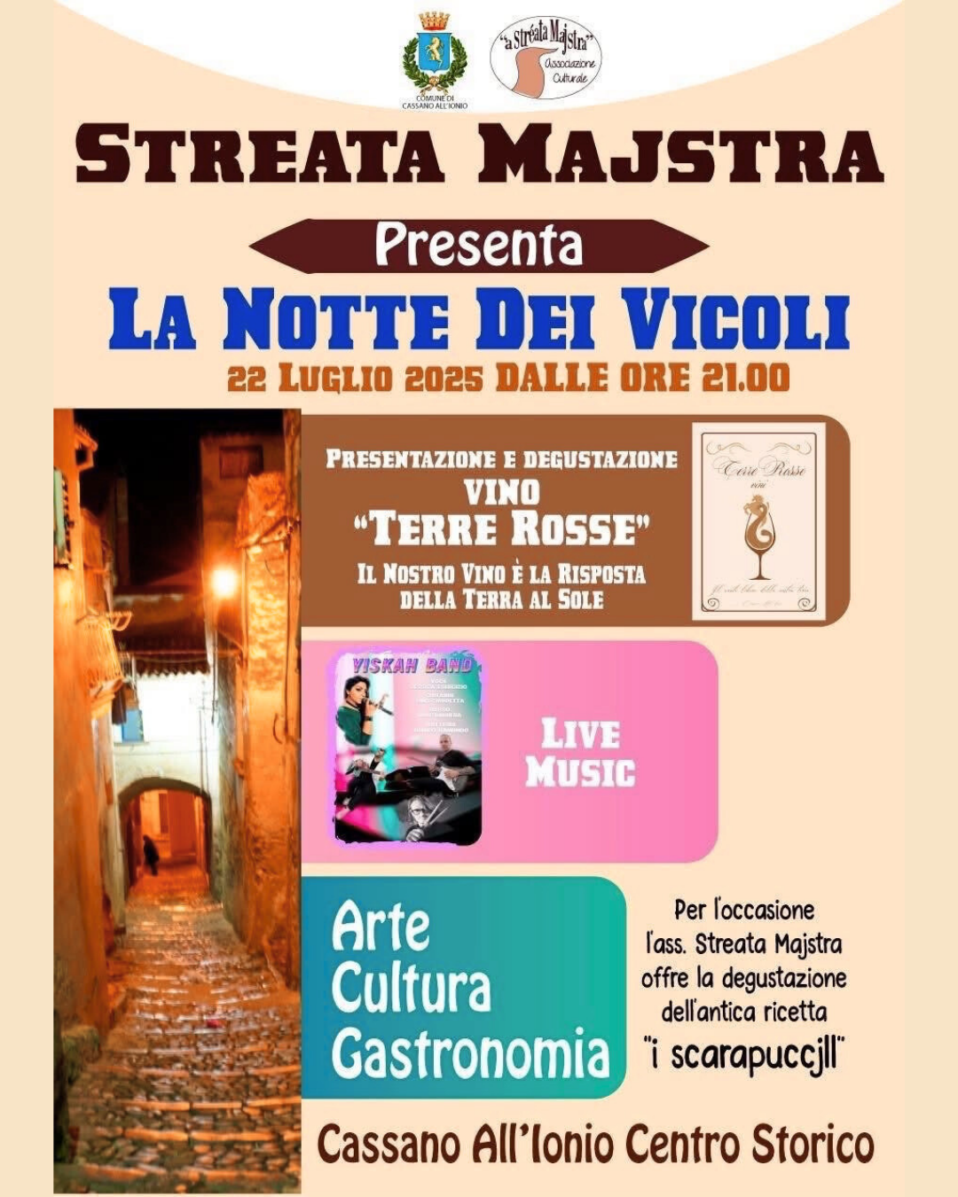 la notte dei vicoli