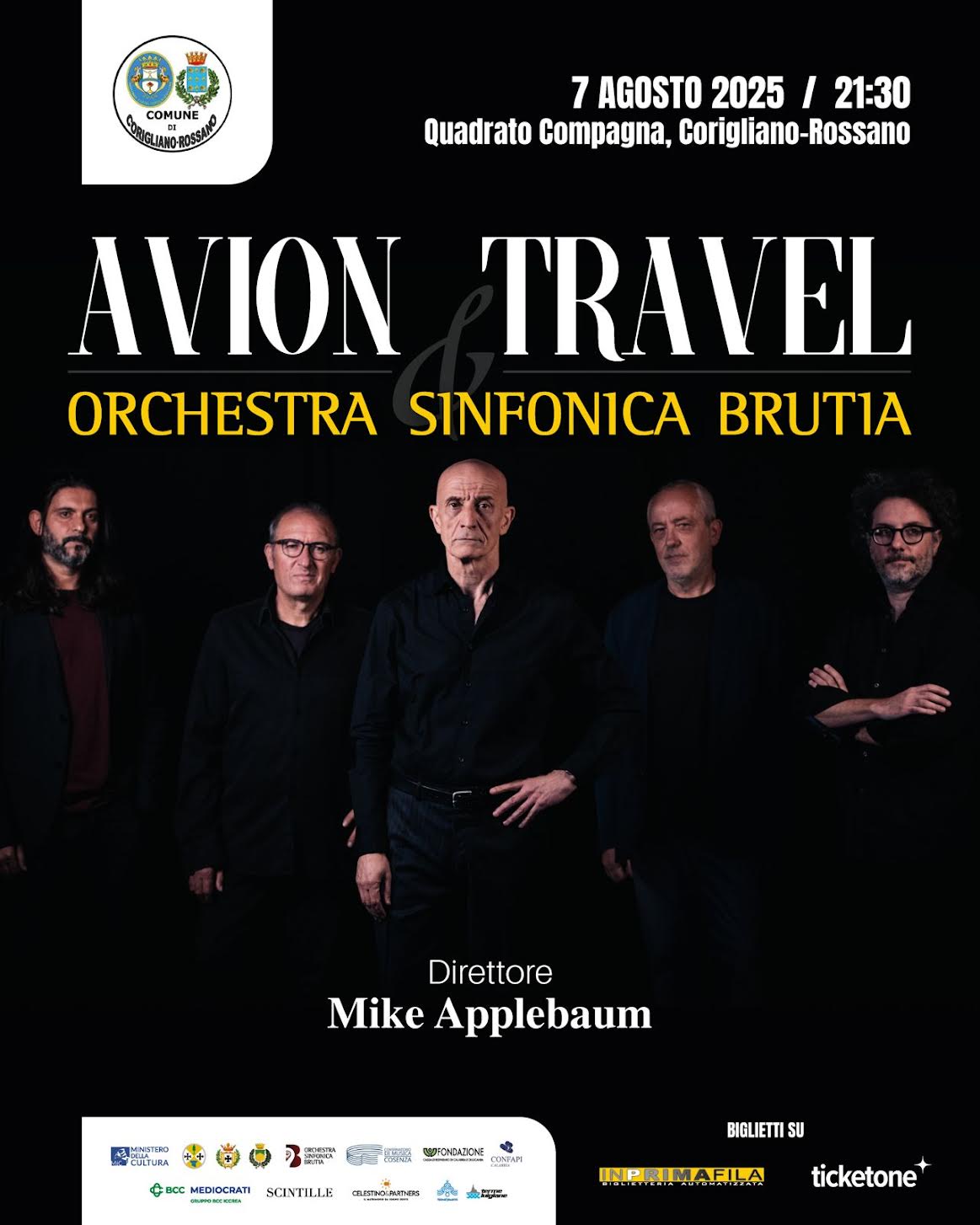 Concerto degli Avion Travel e l'Orchestra Sinfonica Brutia