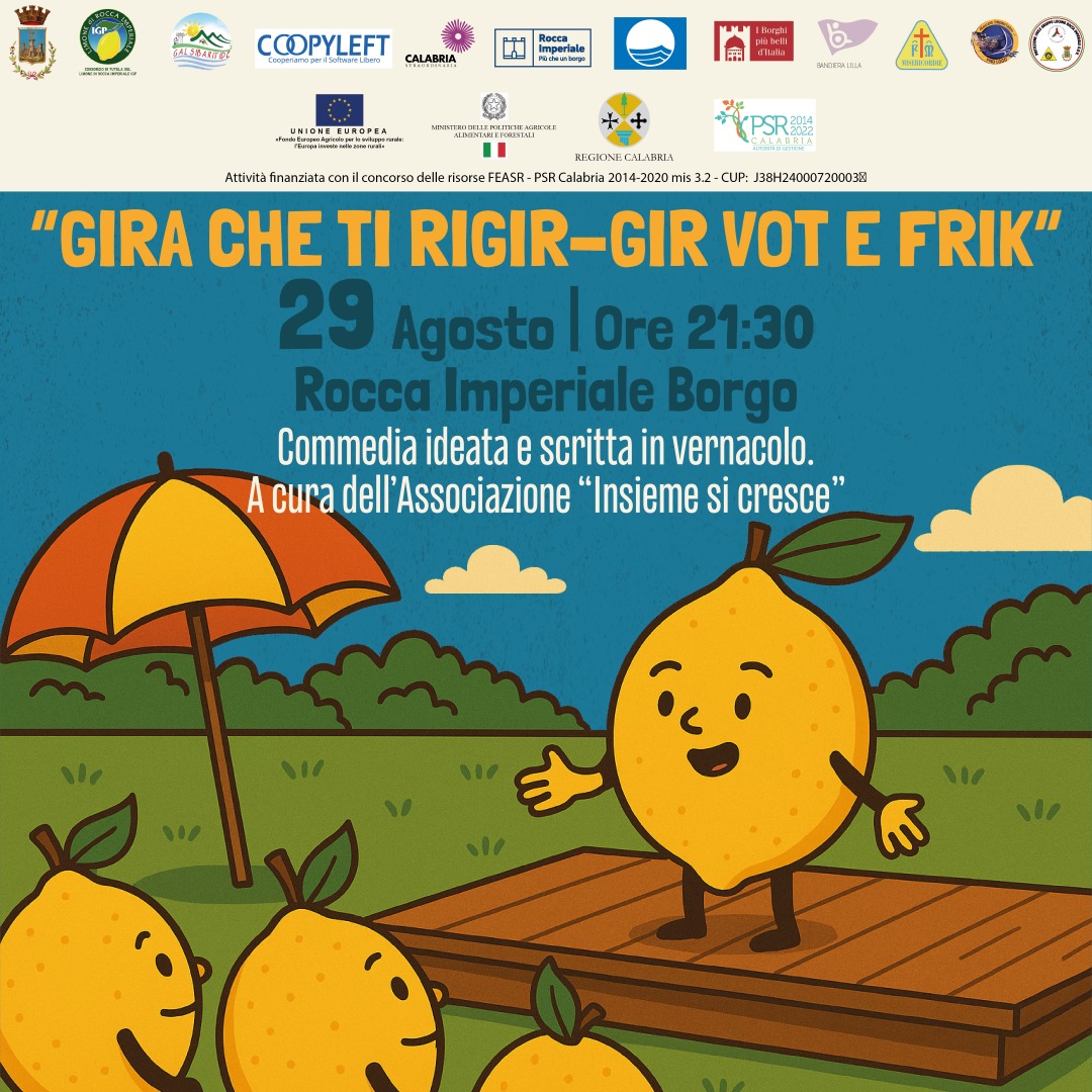 "Gira che ti rigir-gir vot e frik"