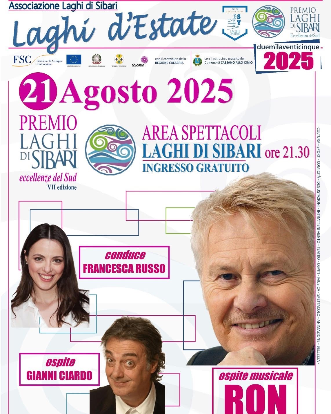 PREMIO LAGHI DI SIBARI - Eccellenze del Sud