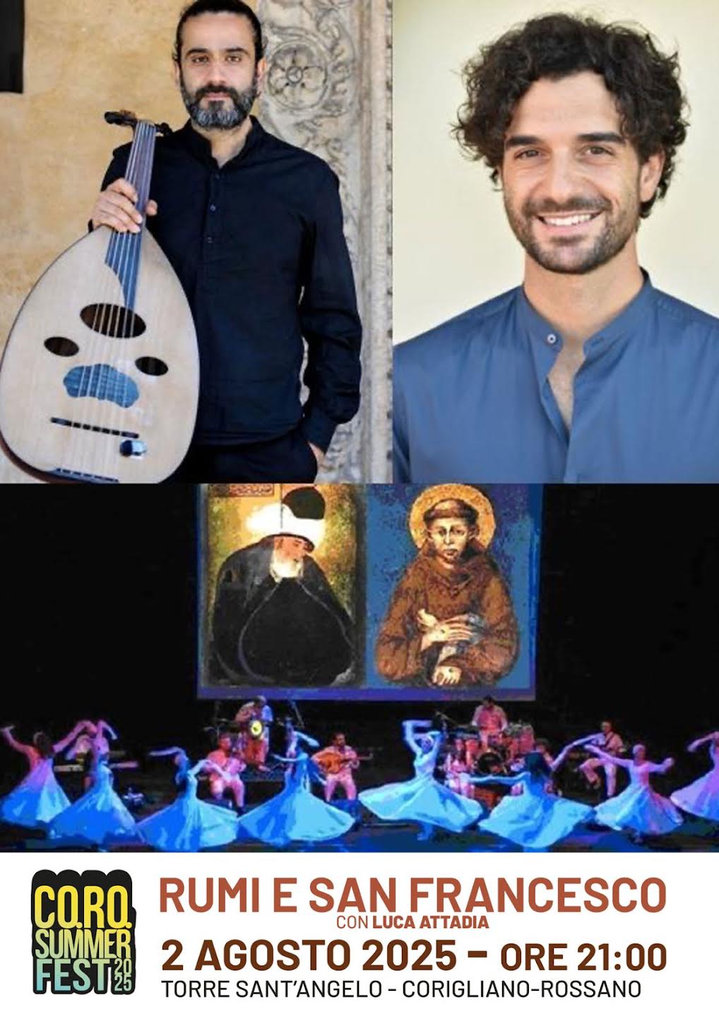Pejman Tadayon in Rumi incontra San Francesco