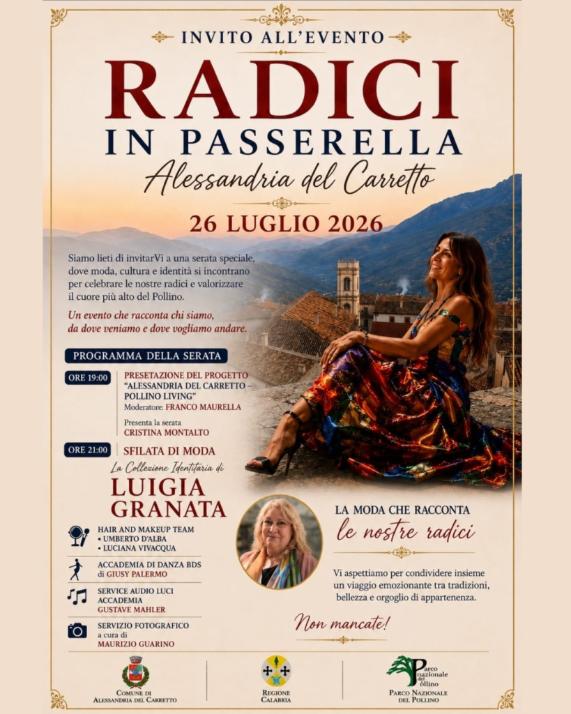 Alessandria del Carretto si racconta: convegno “Pollino Living” e la magia di “Radici in Passerella”