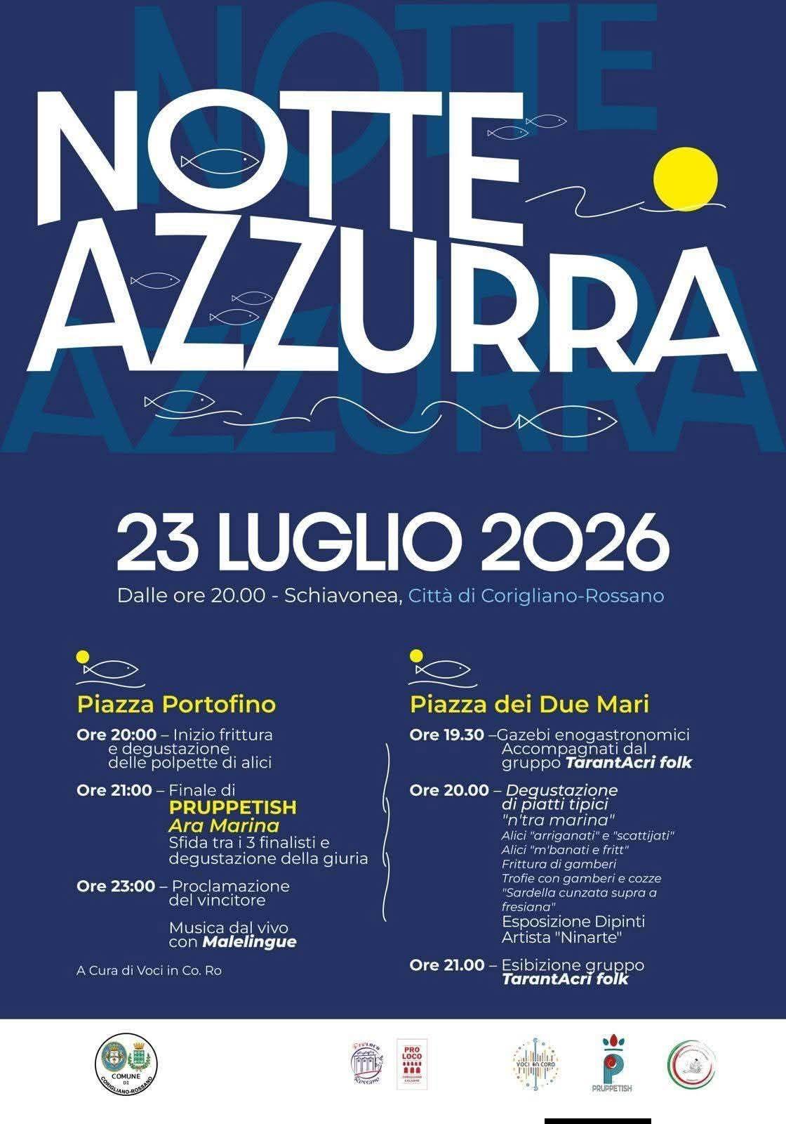Notte Azzurra a Schiavonea